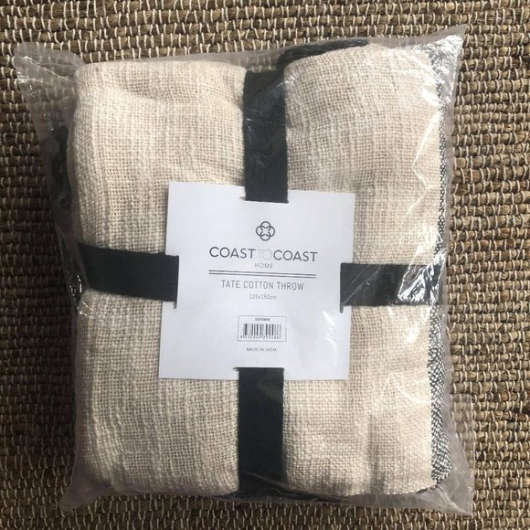 Tate Cotton Throw - Picture 2 of 2